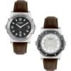 Rotary GS02950-19-06 Gents Silver Dial Leather Strap Watch